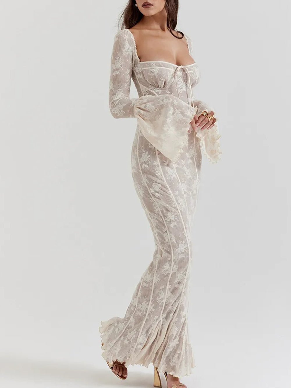 Addilyn Backless Bodycon Maxi Dress - Fashion Pov