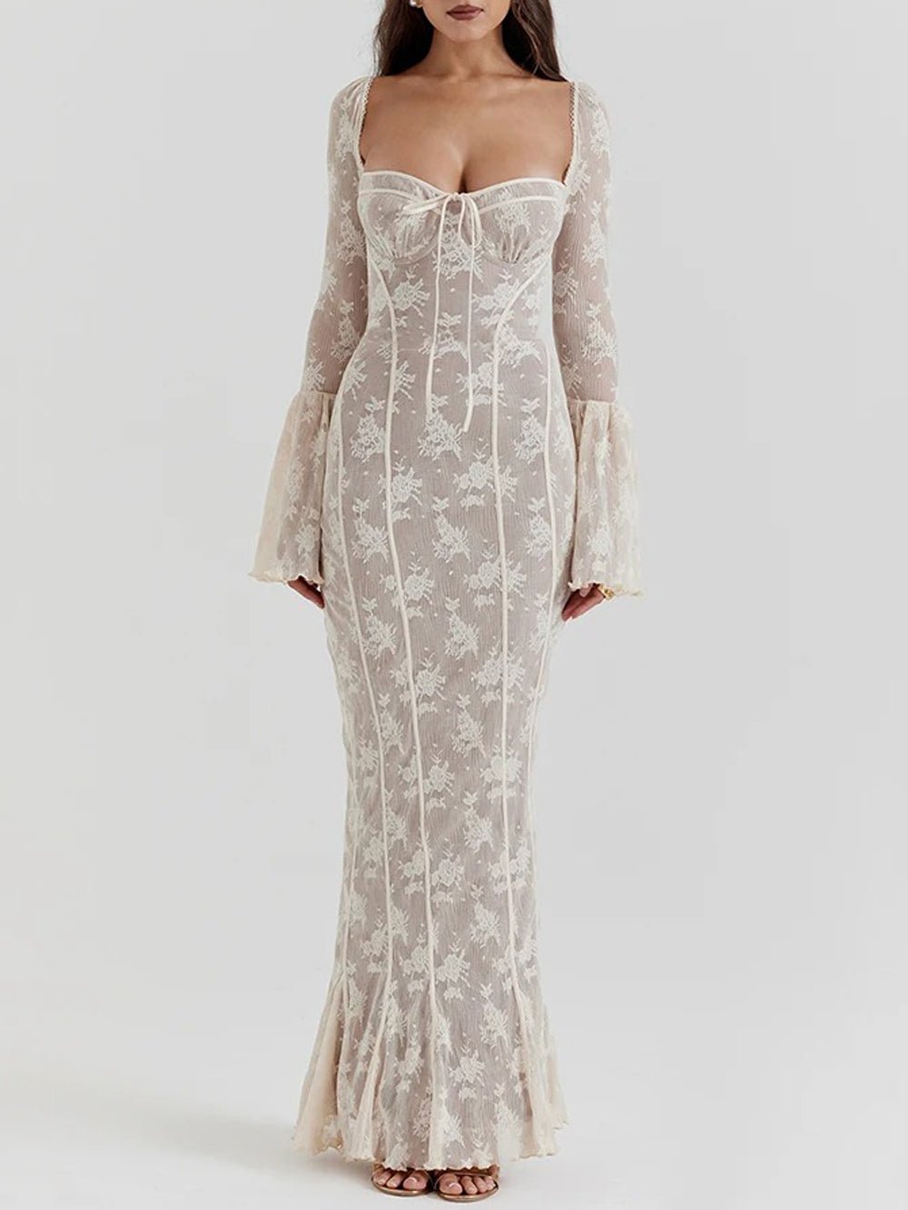 Addilyn Backless Bodycon Maxi Dress - Fashion Pov