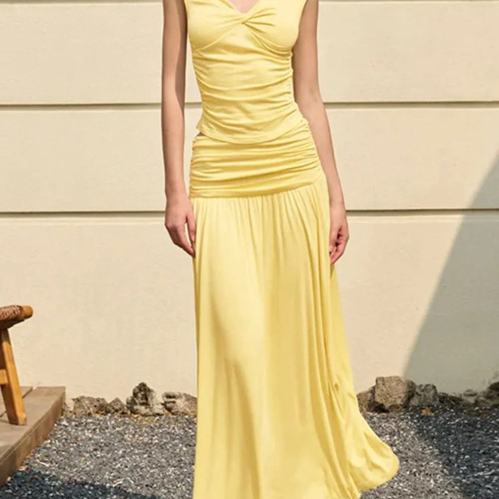 Adelyn Sleeveless Top & Skirt Set - Fashion Pov