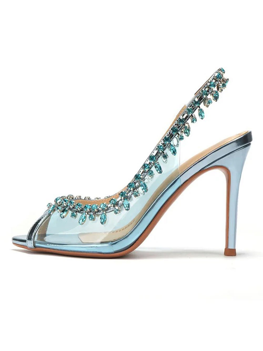 Alani Crystal Tassel High heel Shoe - Fashion Pov