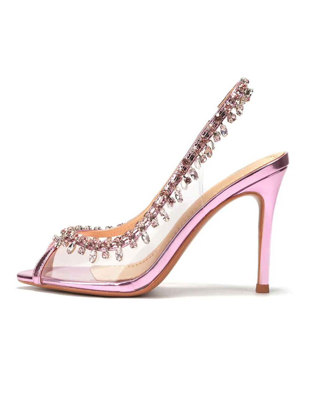 Alani Crystal Tassel High heel Shoe - Fashion Pov