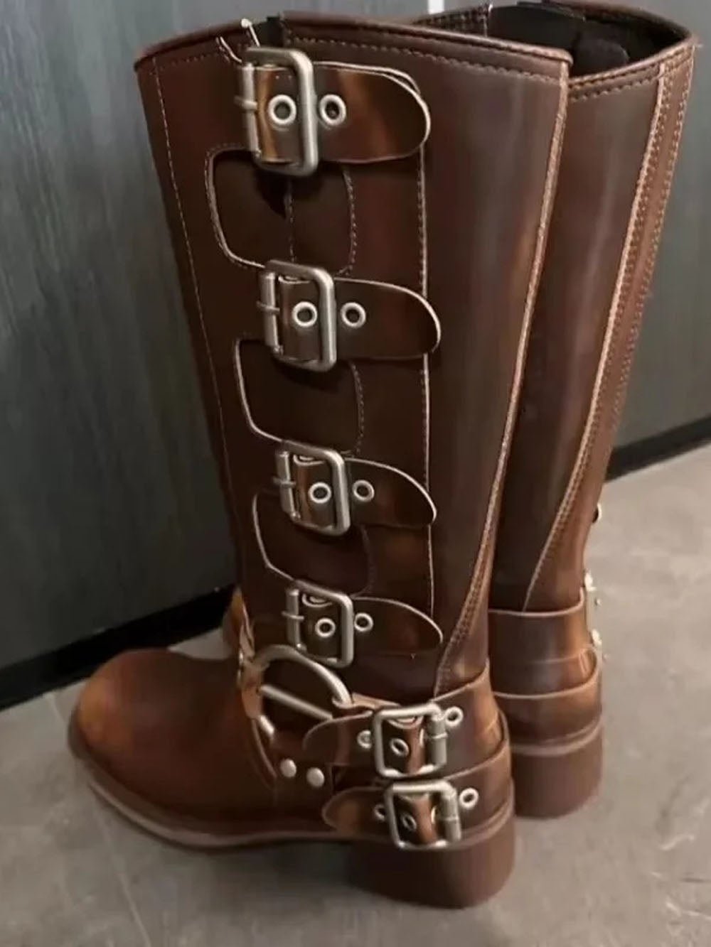 Alexandra Cowboy Leather Boot - Fashion Pov