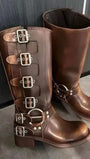 Alexandra Cowboy Leather Boot - Fashion Pov