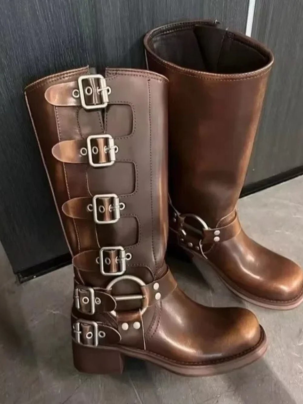 Alexandra Cowboy Leather Boot - Fashion Pov