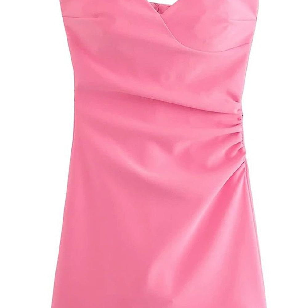Alexis Strapless Sleeveless Mini Dress - Fashion Pov