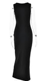 Alicia Sleeveless Bodycon Maxi Dress - Fashion Pov