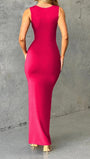 Alicia Sleeveless Bodycon Maxi Dress - Fashion Pov
