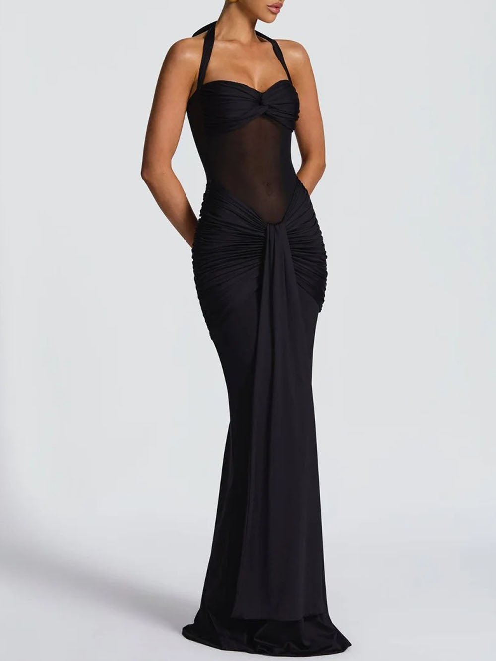 Alyssa Sleeveless Maxi Dress - Fashion Pov