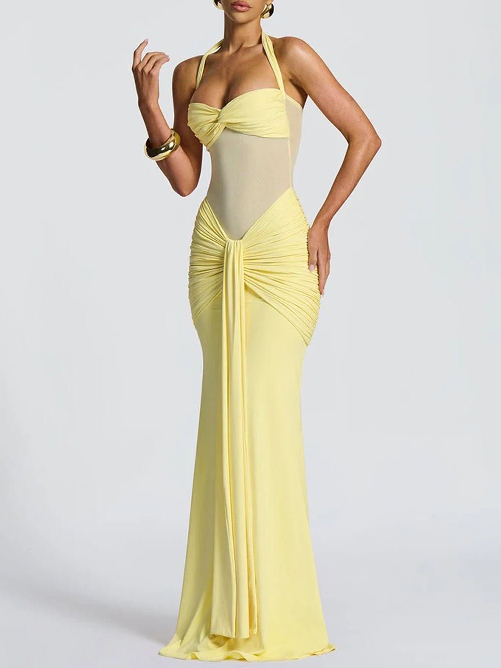 Alyssa Sleeveless Maxi Dress - Fashion Pov