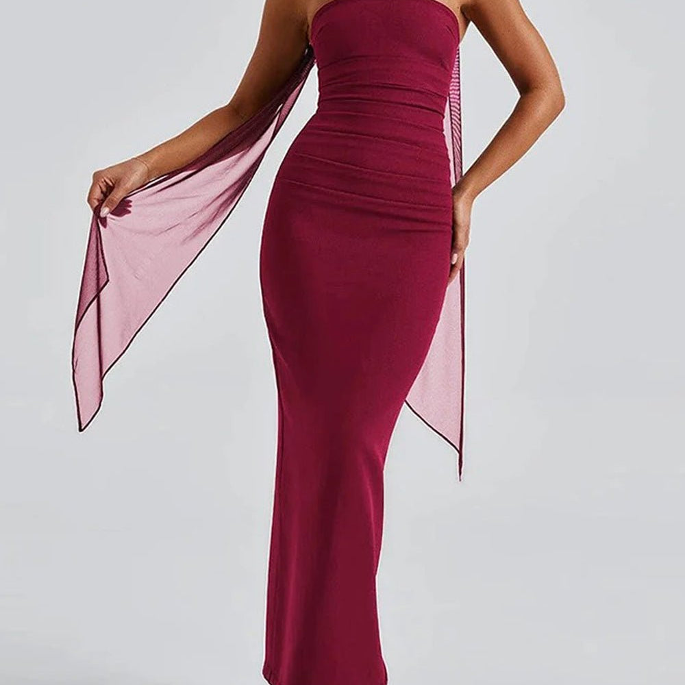 Amira Sleeveless Maxi Dress - Fashion Pov