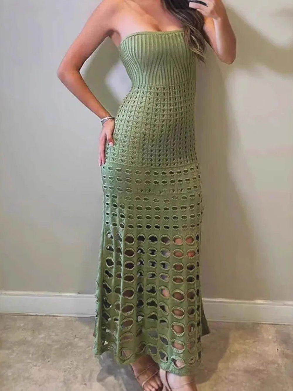 Ana Sleeveless Maxi Dress - Fashion Pov