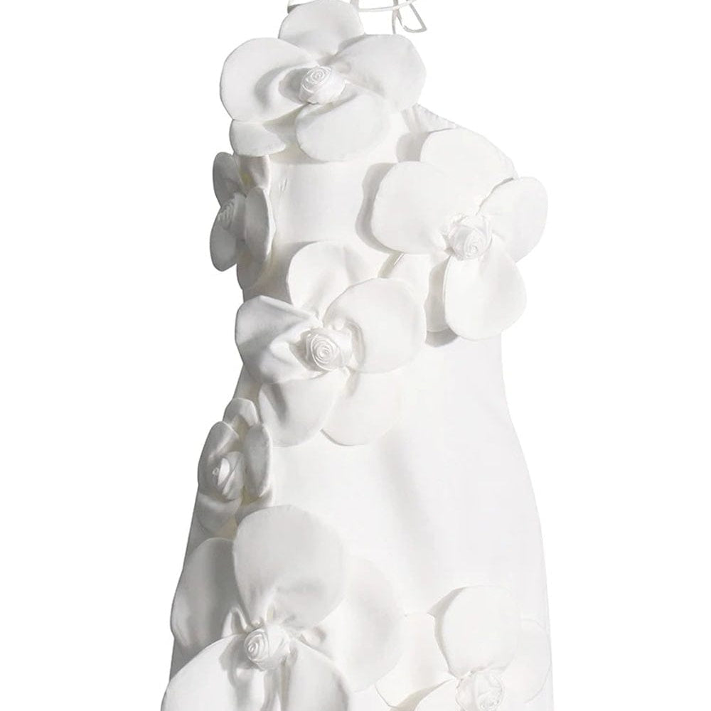 Andi Appliques Backless Mini Dress - Fashion Pov