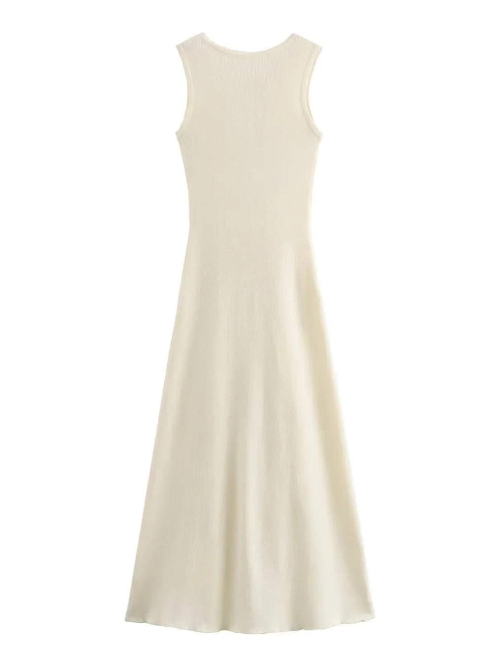 Angela Sleeveless Midi Dress - Fashion Pov