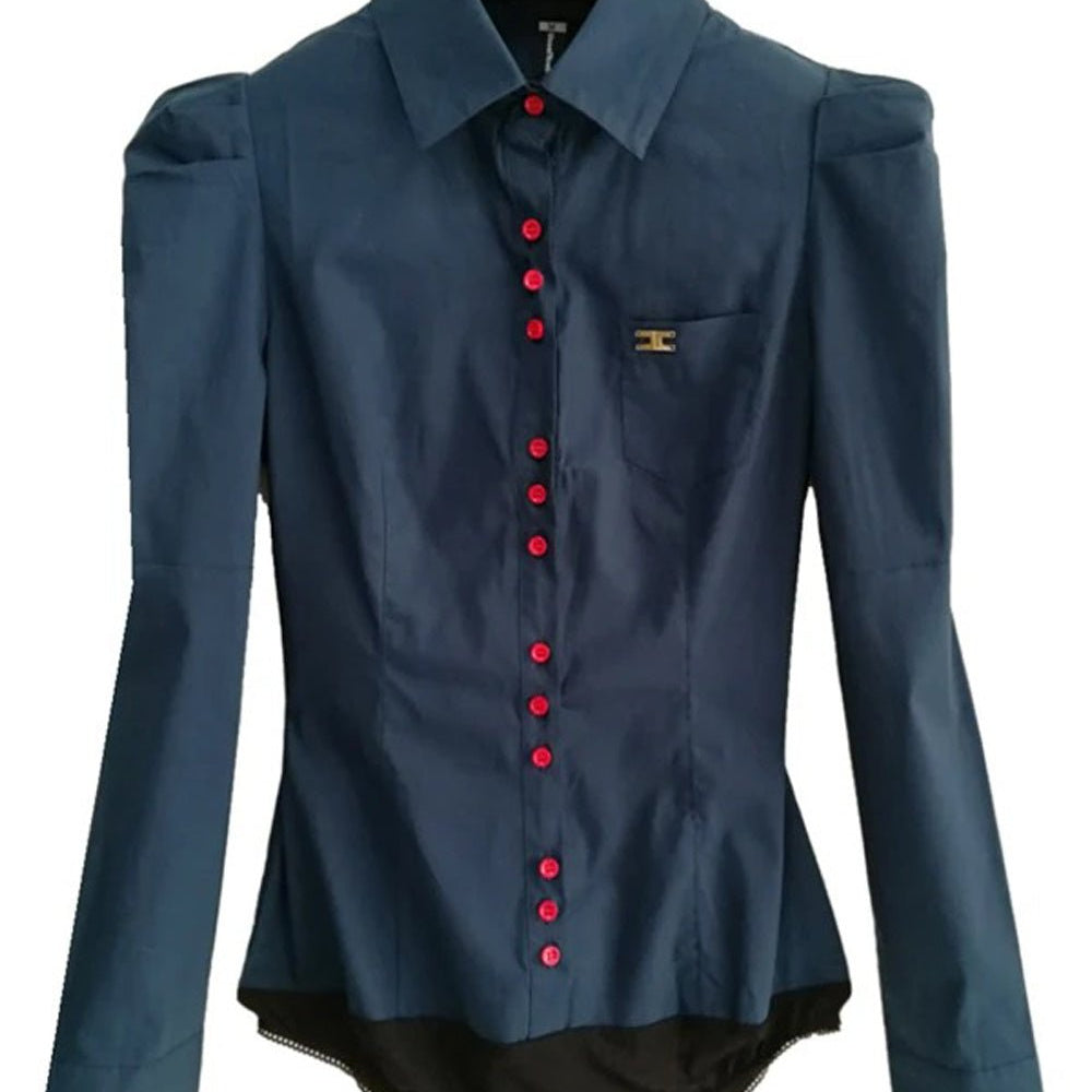 Anna Long Sleeve Bodysuit Shirt - Fashion Pov