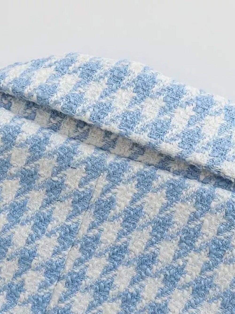 Aria Double Breasted Tweed Blazer - Fashion Pov