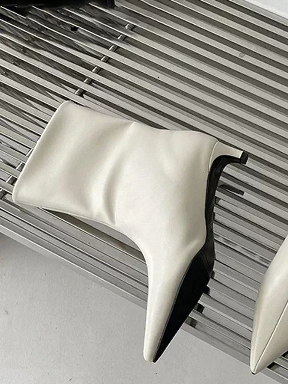 Arianna Ankle Boot Slim Short Shoe - Fashion Pov