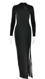 Arya Bodycon Hollow Out Maxi Dress - Fashion Pov