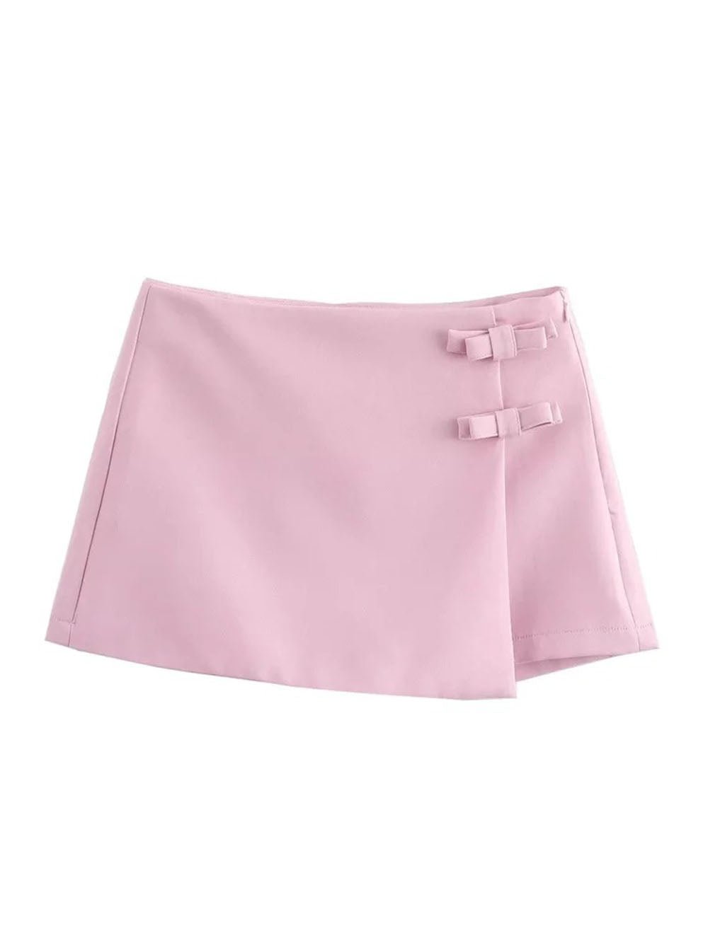 Ashley Split Mini Skirt - Fashion Pov