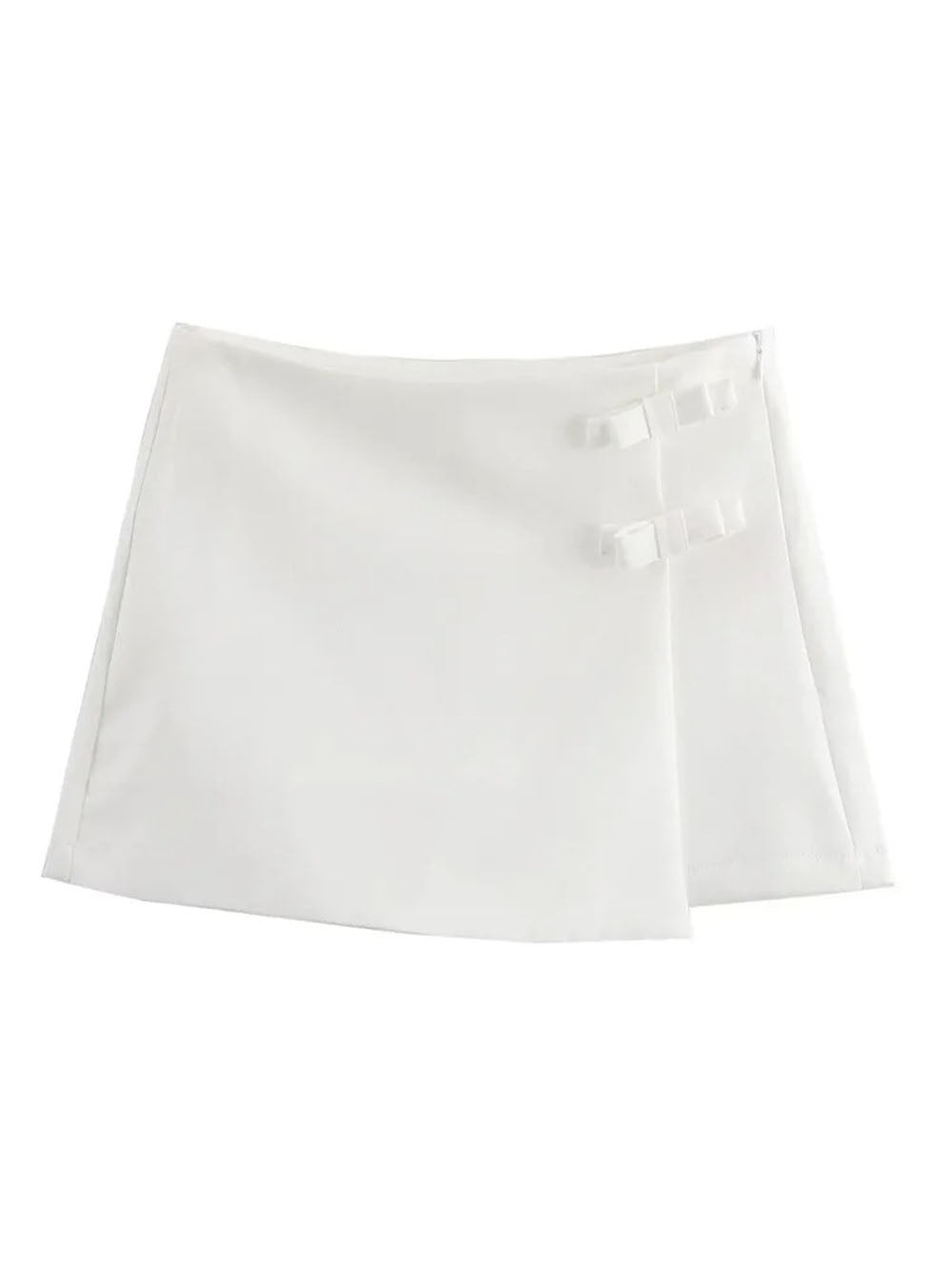 Ashley Split Mini Skirt - Fashion Pov