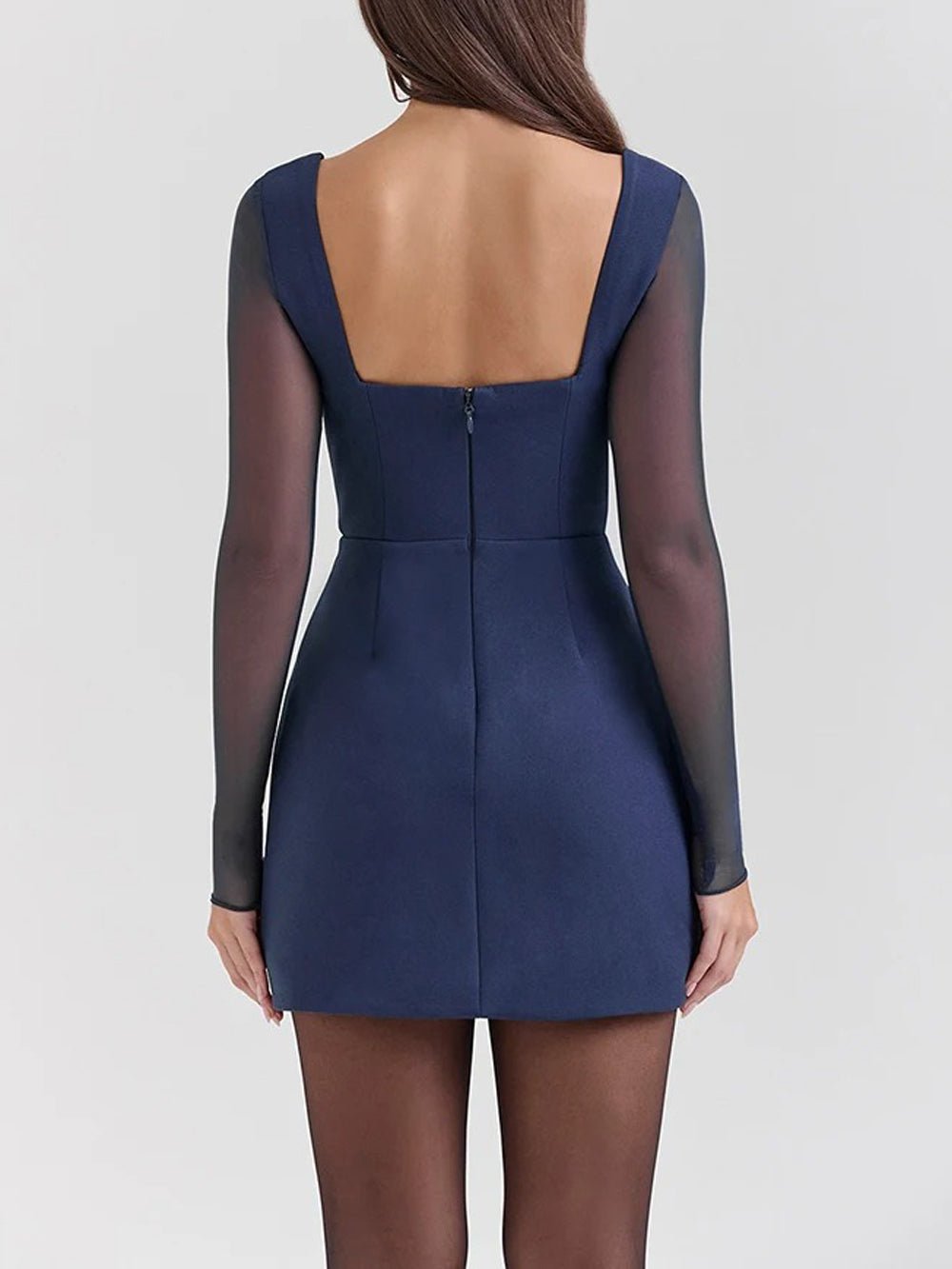 Ava Long Sleeve Mini Dress - Fashion Pov