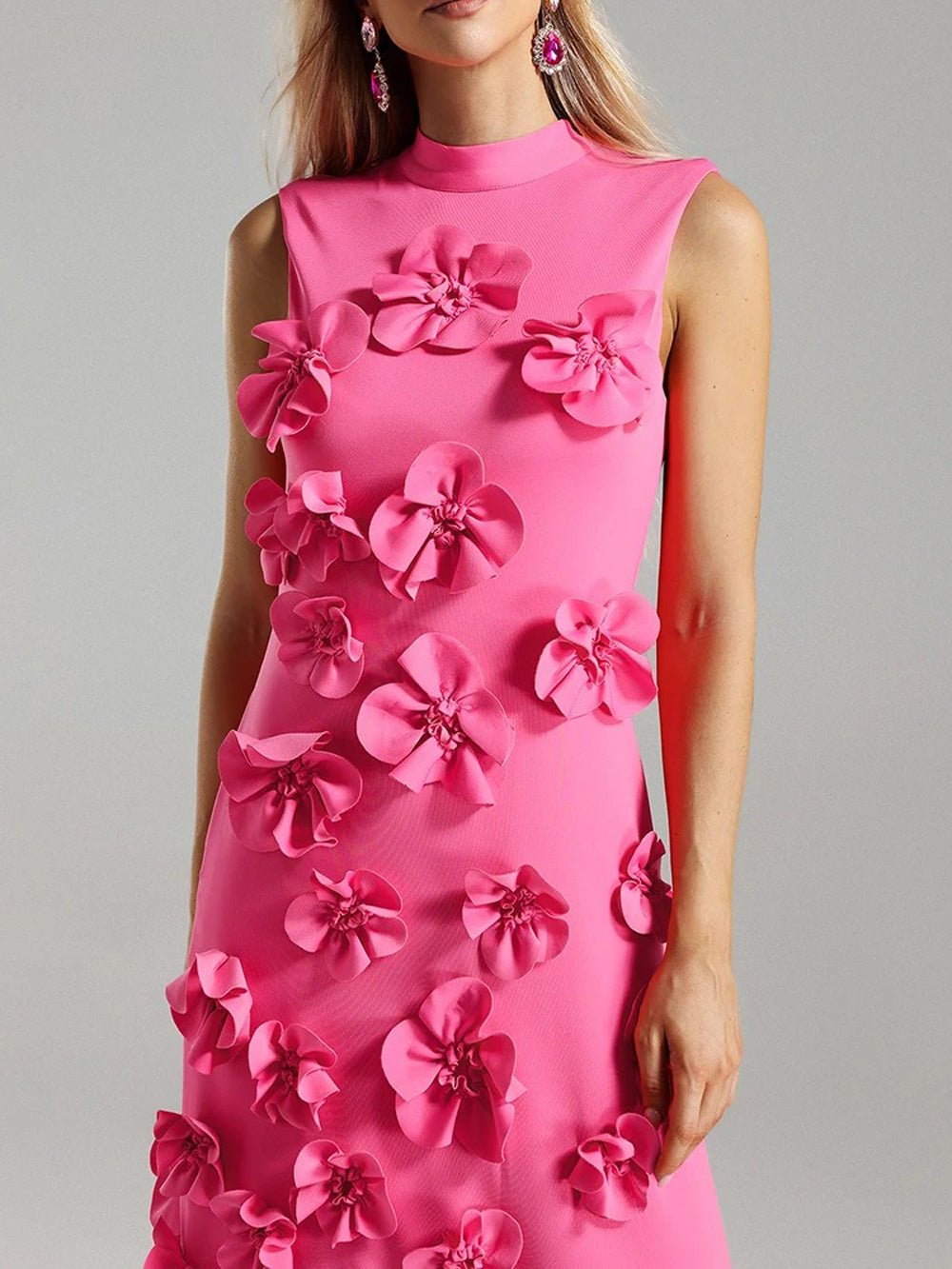 Ava Sleeveless Midi Dress - Fashion Pov