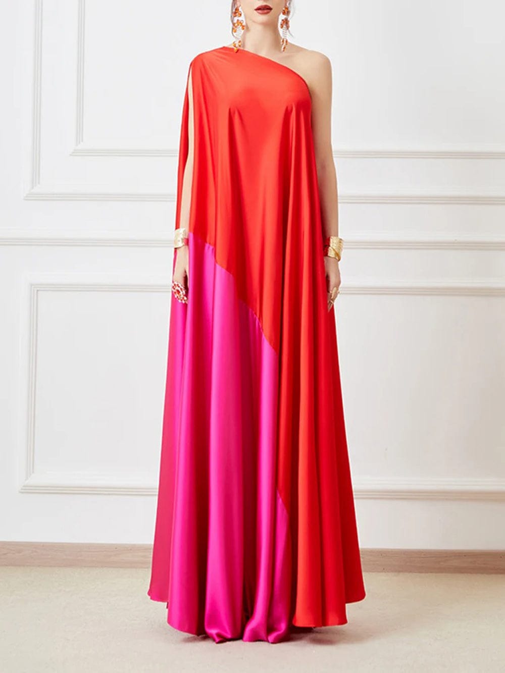 Barbie Sleeveless Casual Irregular Maxi Dress - Fashion Pov