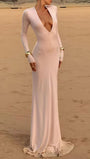 Blair Long Sleeve Maxi Dress - Fashion Pov