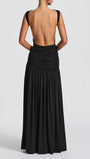 Blake Pleated Maxi Dress - Fashion Pov