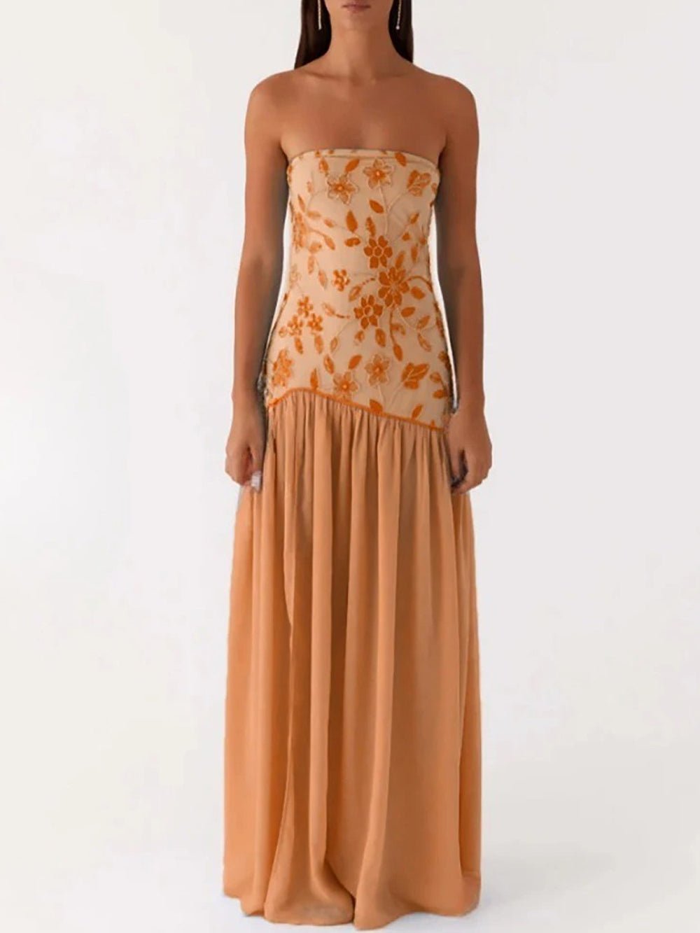 Brooke Backless Maxi Dress - Fashion Pov