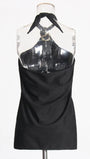 Cecile Backless Metal Buckle Tank Top - Fashion Pov