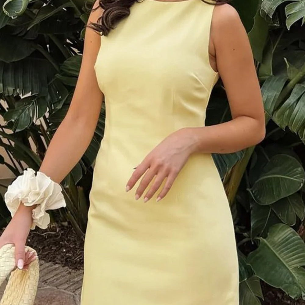 Charlotte Sleeveless Bodycon Mini Dress - Fashion Pov