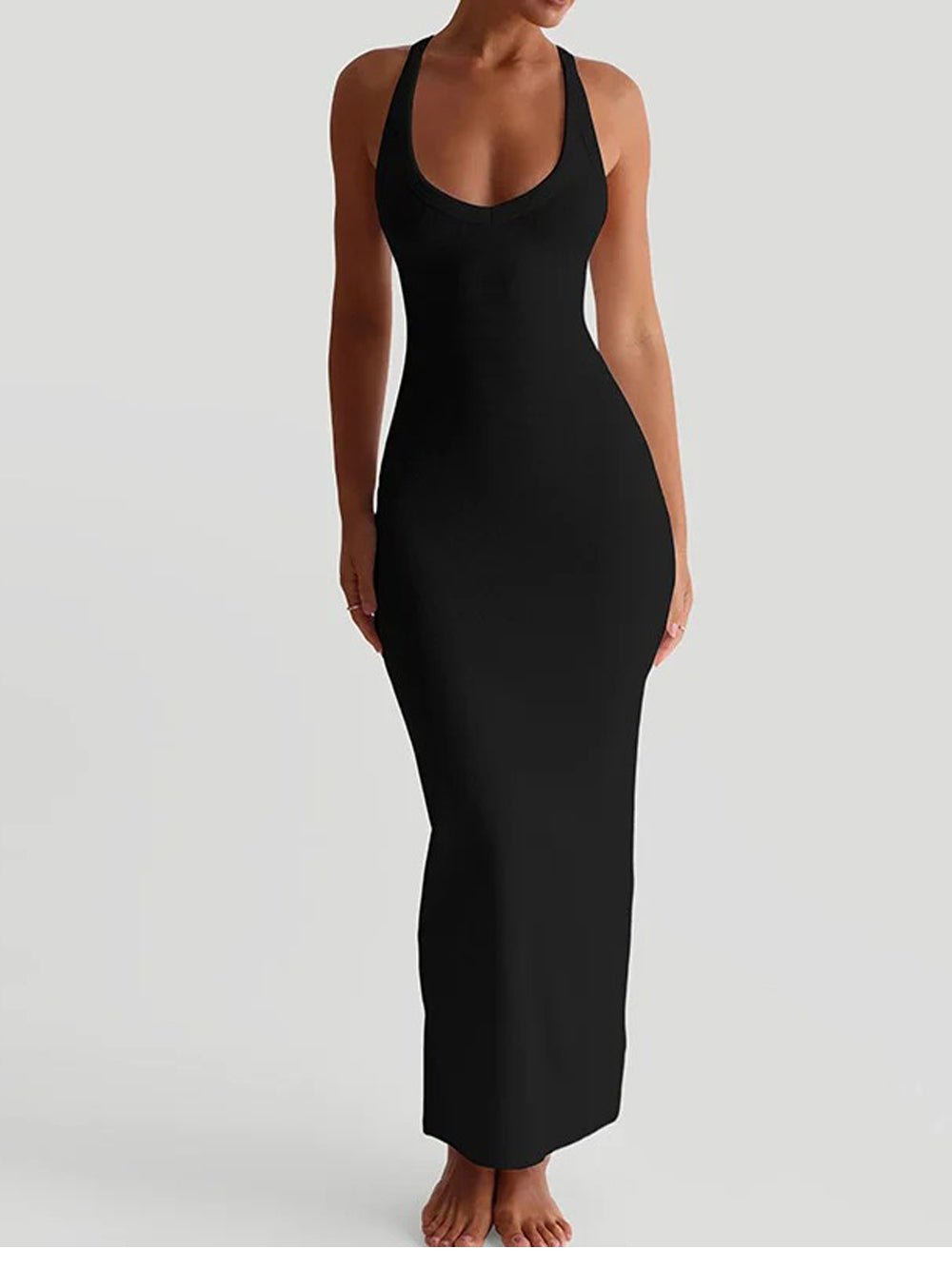 Dahlia Sleeveless Maxi Dress - Fashion Pov