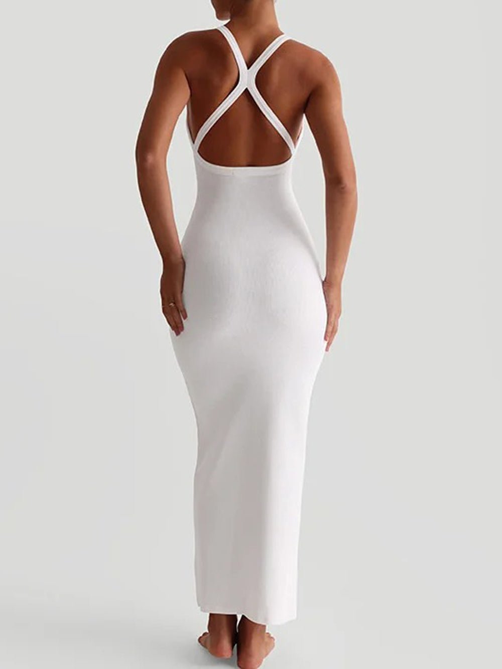 Dahlia Sleeveless Maxi Dress - Fashion Pov