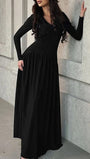 Daniela Long Sleeve Maxi Dress - Fashion Pov