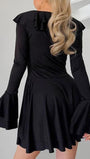 Daphne Long Sleeve Mini Dress - Fashion Pov