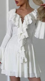 Daphne Long Sleeve Mini Dress - Fashion Pov