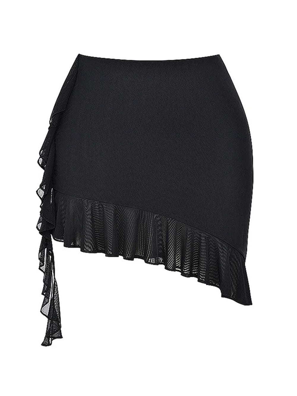 Daphne Ruffle Mini Skirt Set - Fashion Pov