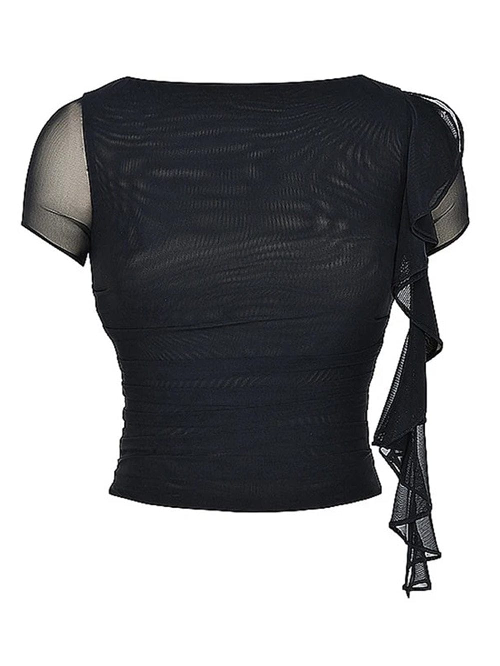 Daphne Ruffle Mini Skirt Set - Fashion Pov