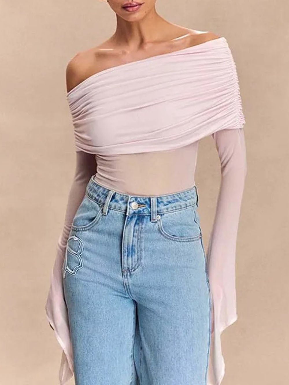 Elise Off Shoulder Backless Top - Fashion Pov