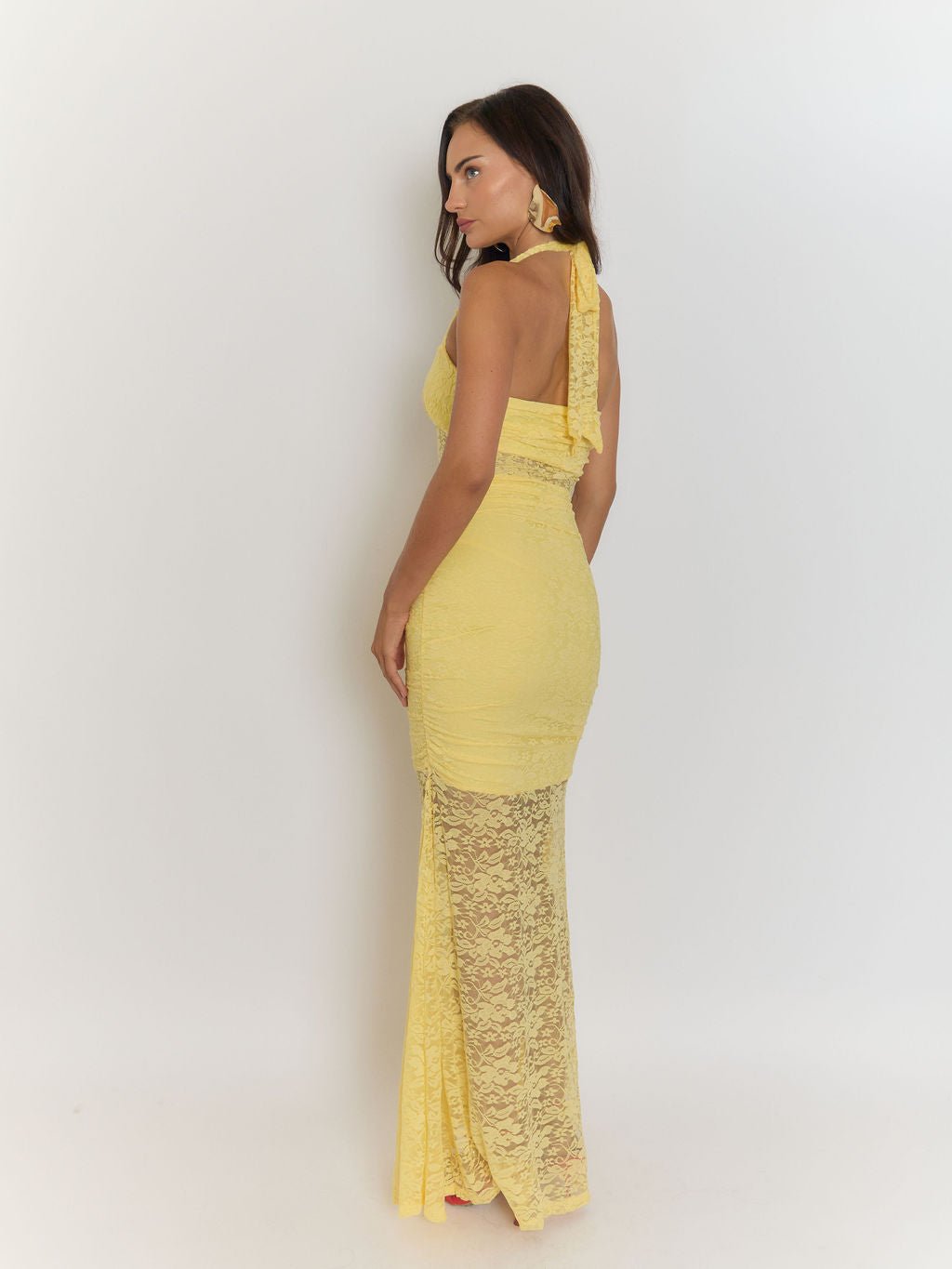 Elizabeth Backless Bodycon Maxi Dress - Fashion Pov