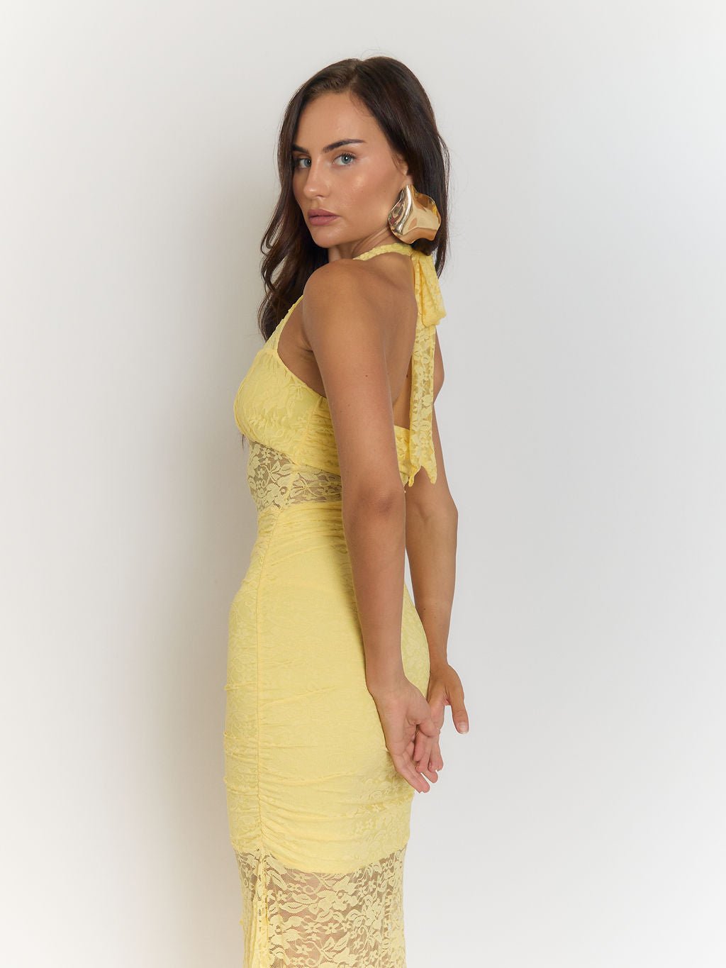 Elizabeth Backless Bodycon Maxi Dress - Fashion Pov