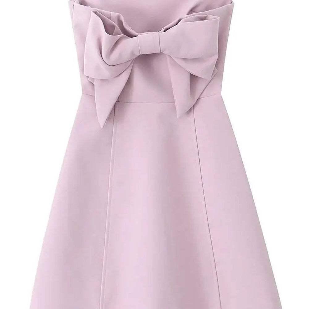 Elizabeth Off Shoulder Backless Mini Dress - Fashion Pov