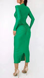 Emerson Hollow Out Long Sleeve Maxi Dress - Fashion Pov
