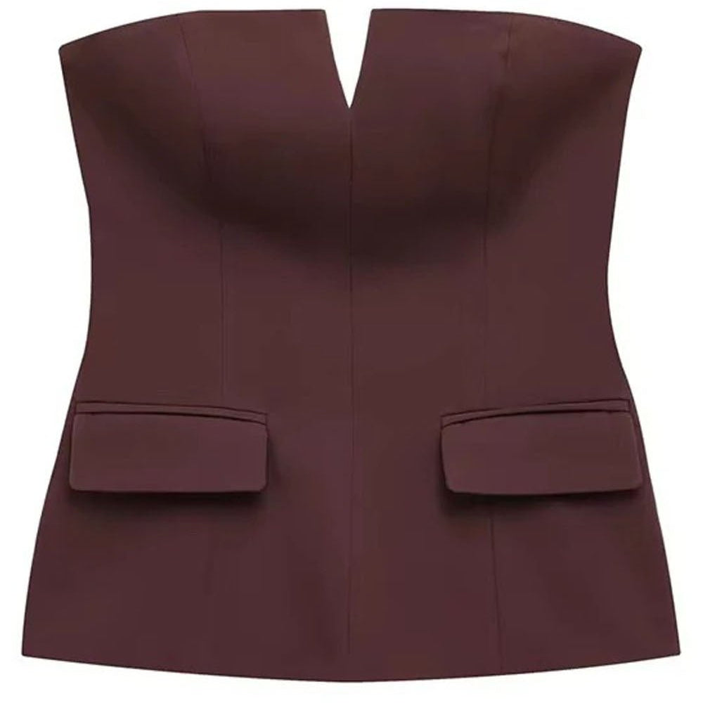 Esme Sleeveless Off Shoulder Top - Fashion Pov