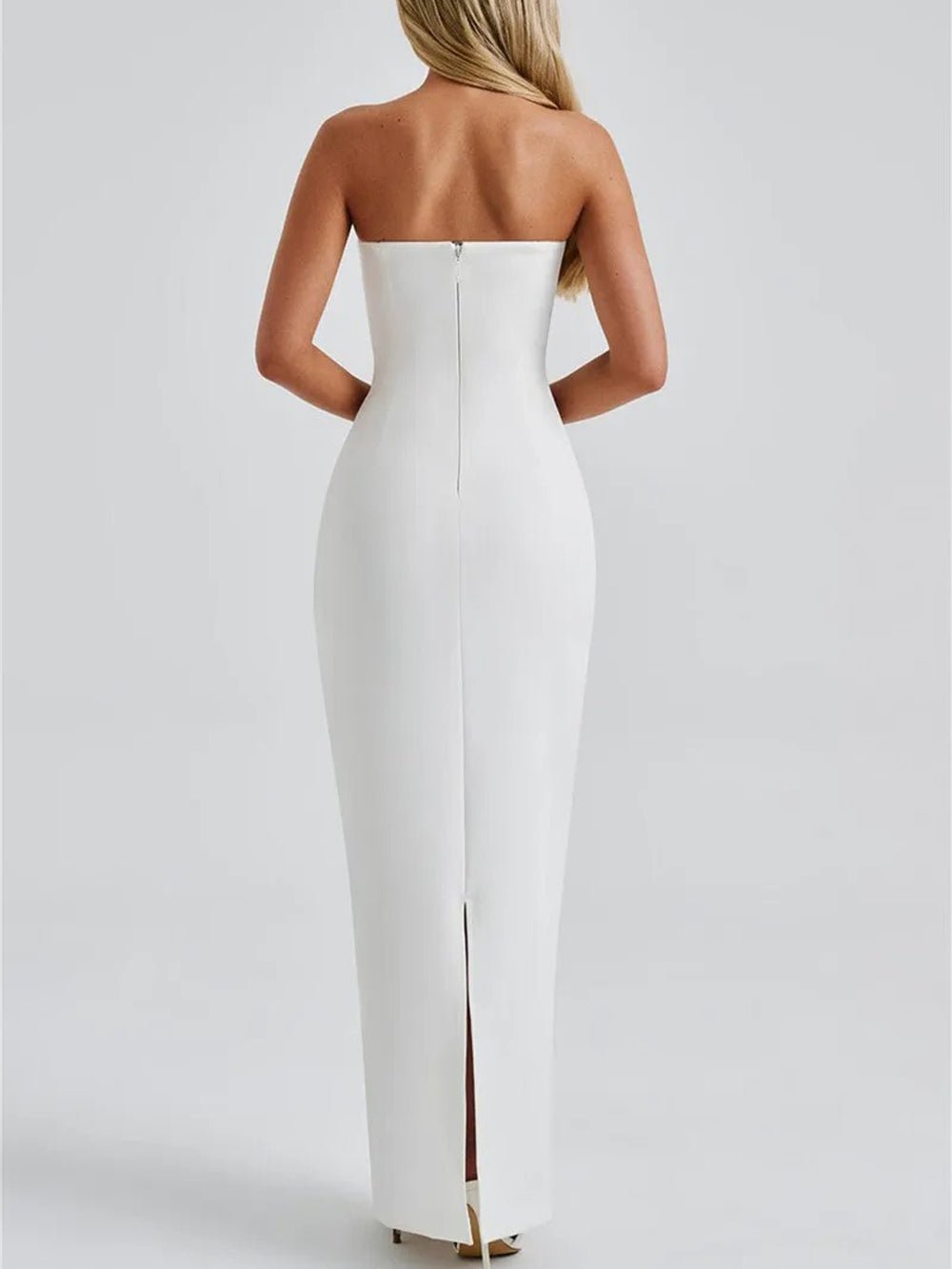 Evangeline Backless Maxi Dress - Fashion Pov