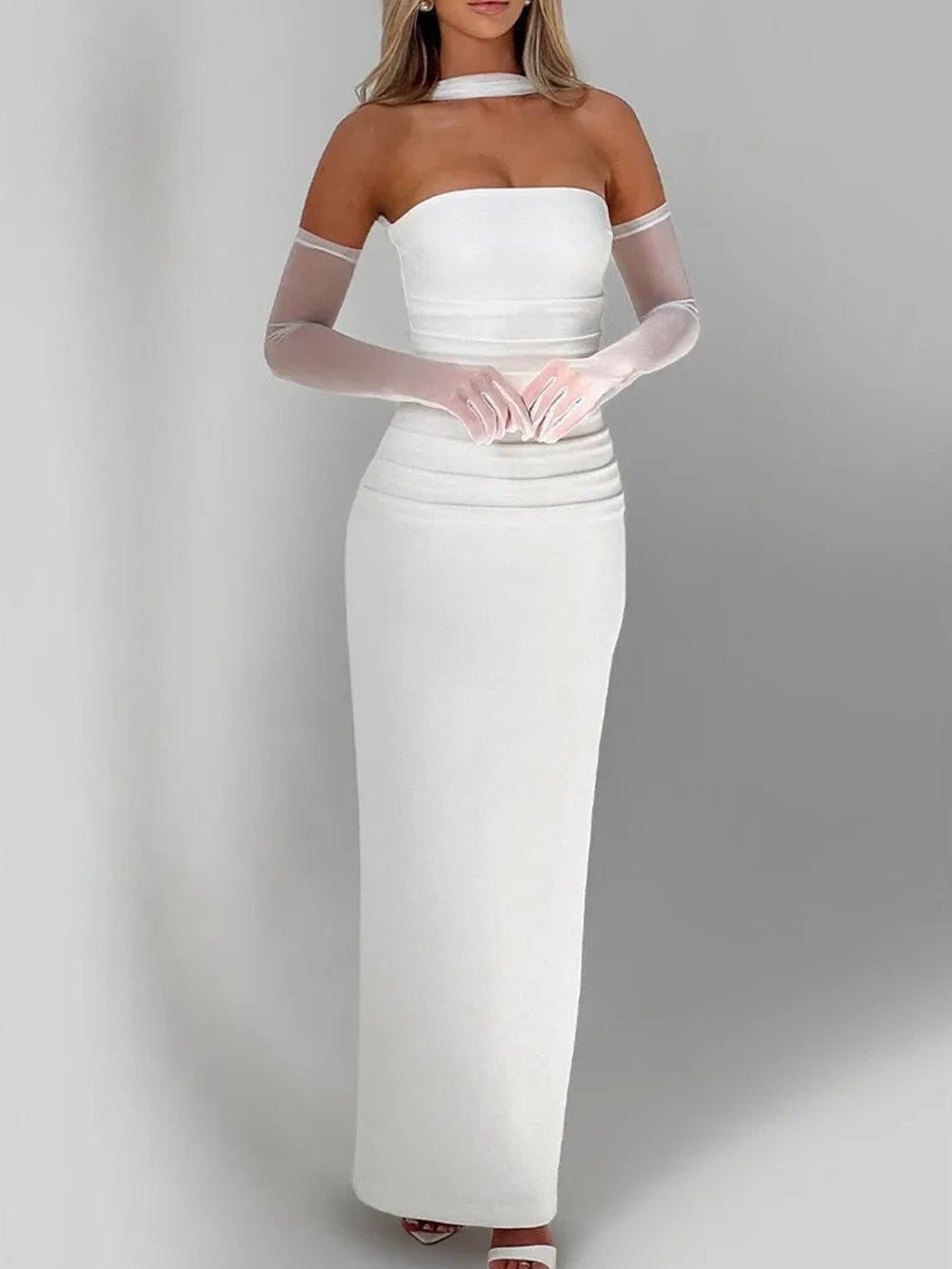 Evangeline Backless Maxi Dress - Fashion Pov