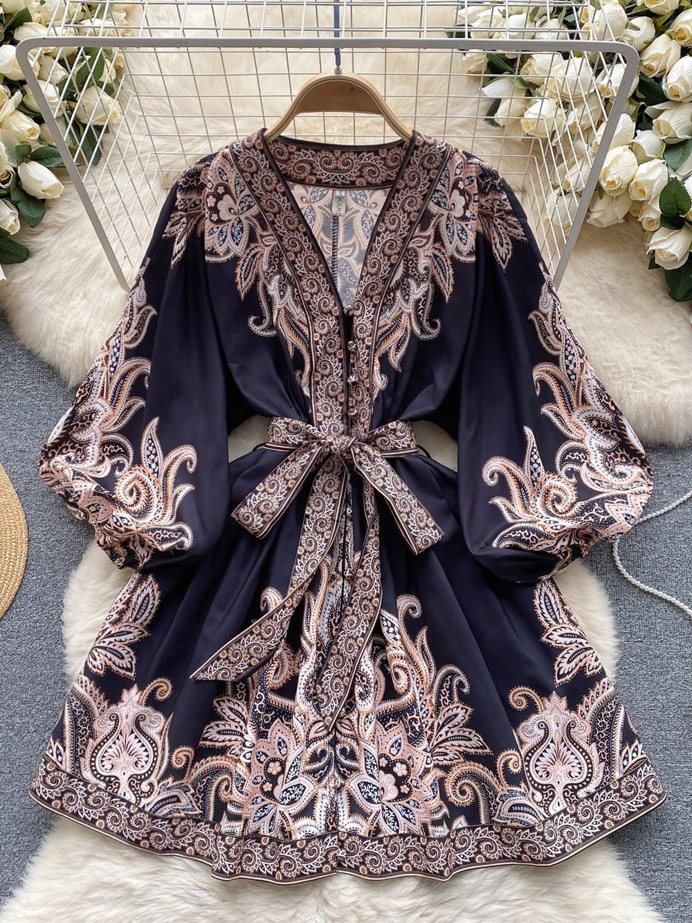 Genevieve Casual Mini Dress - Fashion Pov