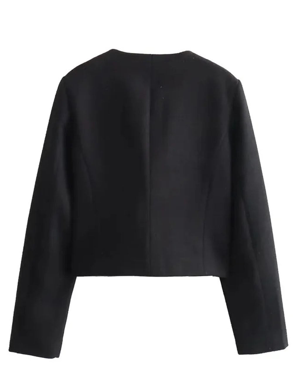 Georgia Long Sleeve Demi Coat - Fashion Pov