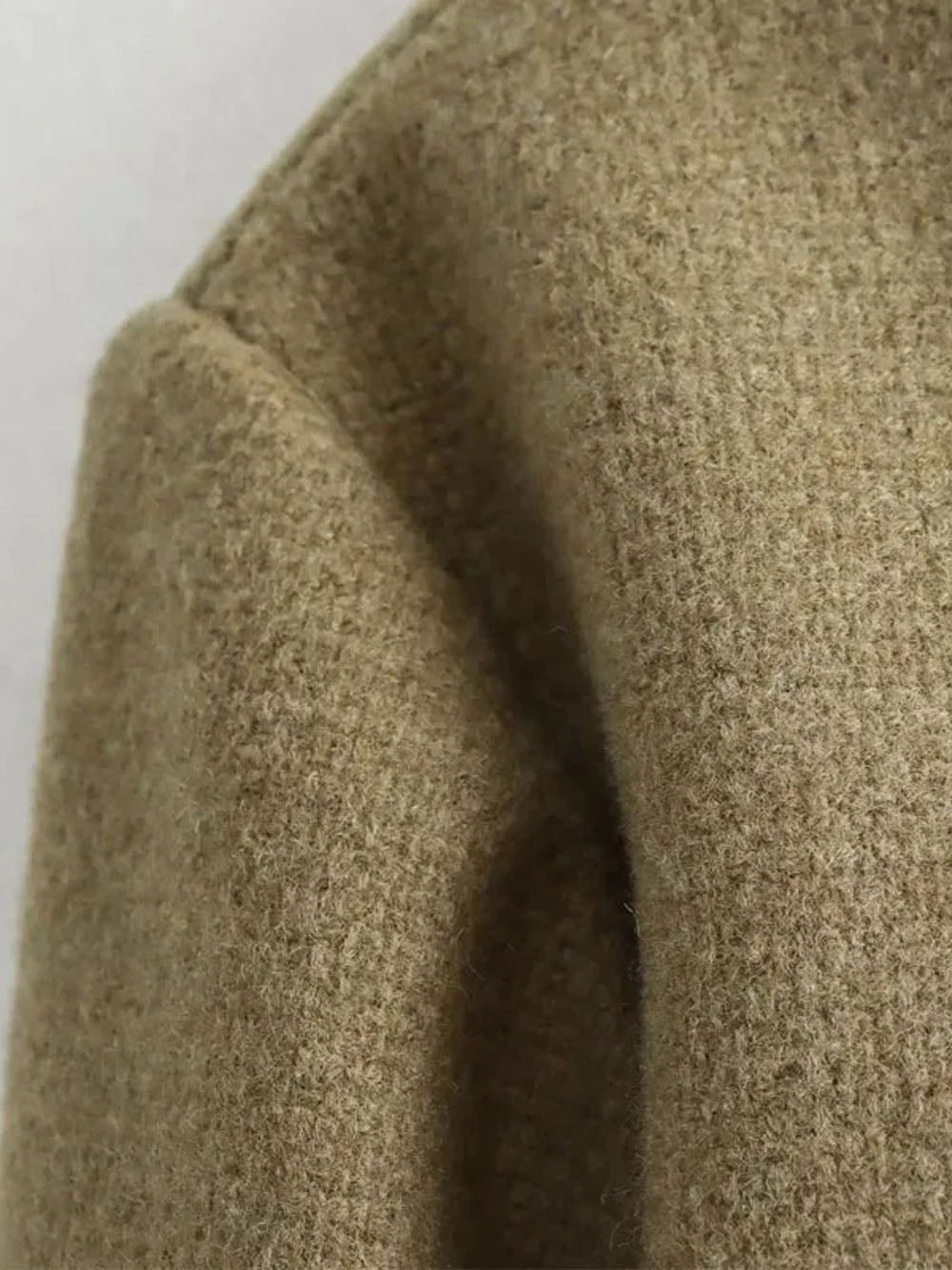 Georgia Long Sleeve Demi Coat - Fashion Pov