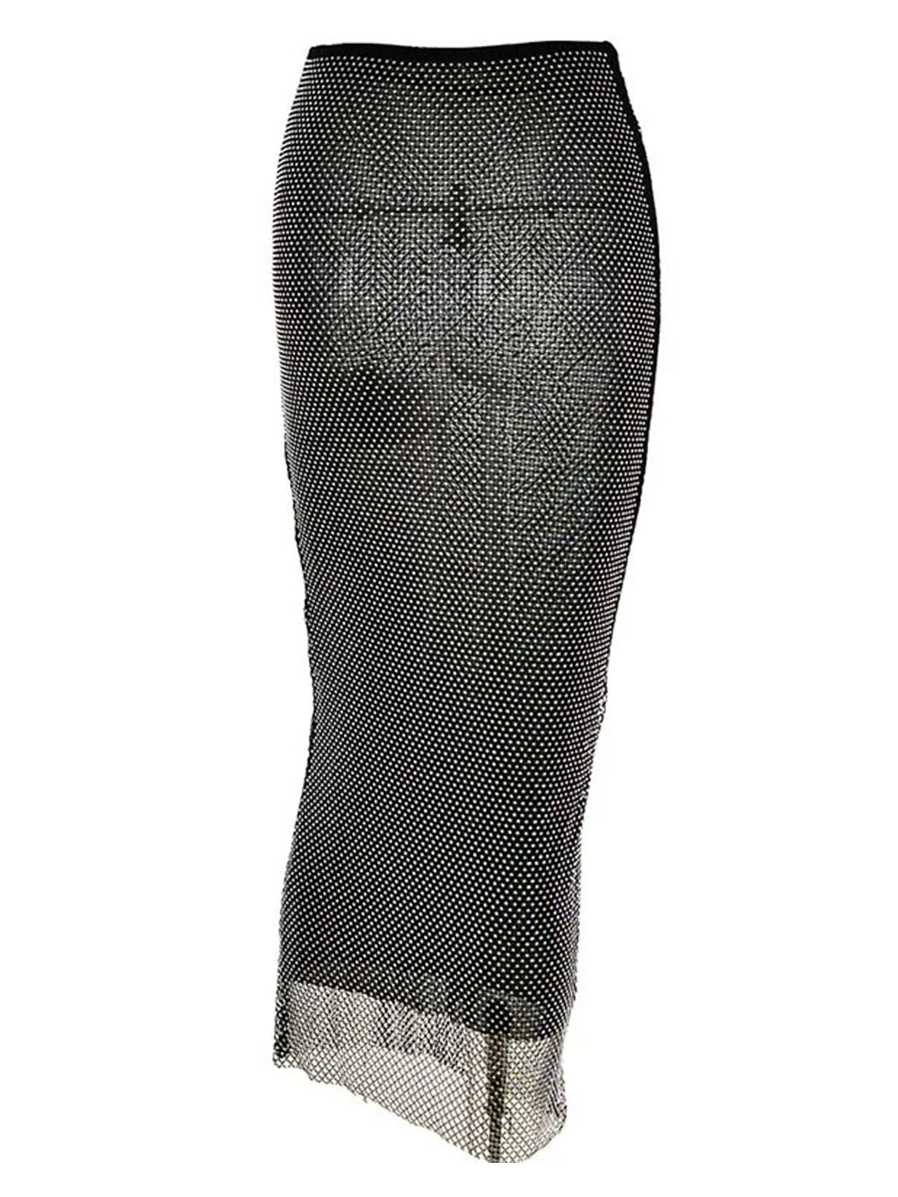 Giselle Diamond Tight Sheer Skirt Set - Fashion Pov